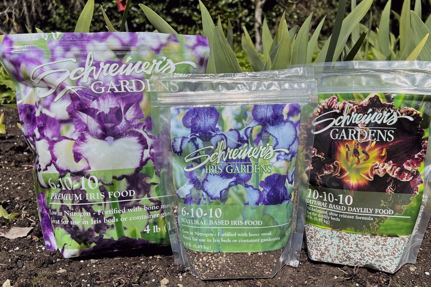 Schreiner's Gardens Fertilizers Premium Iris Food Premium Daylily Food