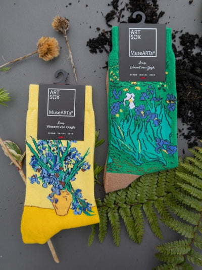 Van Gogh Socks Yellow