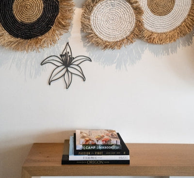 Metal Daylily Wall Art