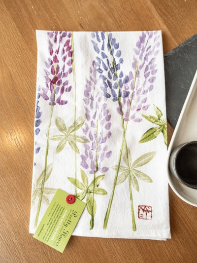 Lupine Dish Towel