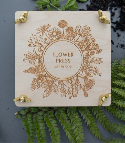 Wooden Flower Press