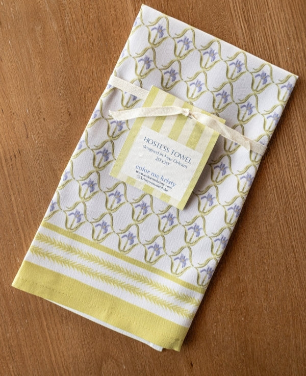 Iris Hostess Towel
