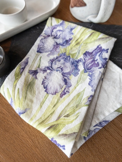 Iris Tea Towel