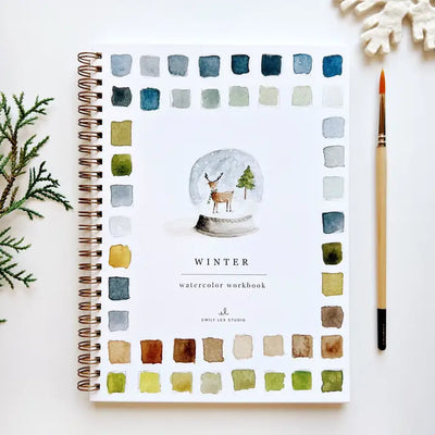 Art: Emily Lex Watercolor Book -Winter