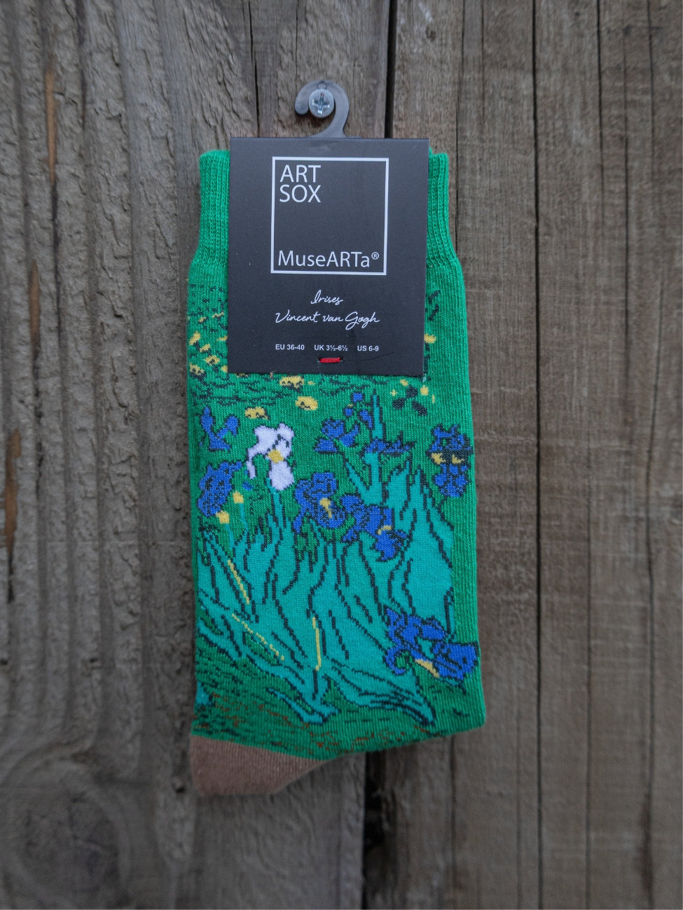 Van Gogh Socks Green