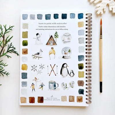Art: Emily Lex Watercolor Book -Winter