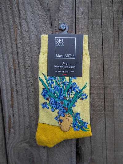 Van Gogh Socks Yellow