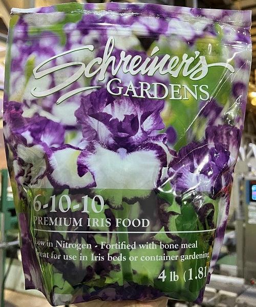 Iris Food 4 Pounds Fertilizing Irises Schreiner's Gardens